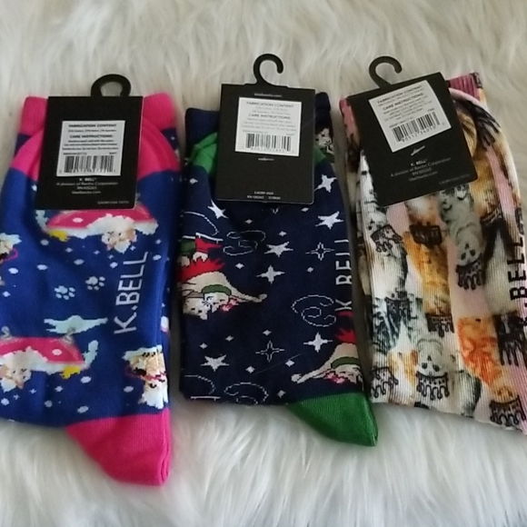 CUTE K.BELL Cat Lovers Sock Bundle #1 - Picture 11 of 16